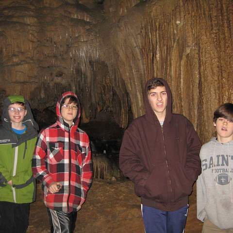 January 2012 Caving Trip - Organ Cave, WV
