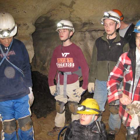 January 2012 Caving Trip - Organ Cave, WV