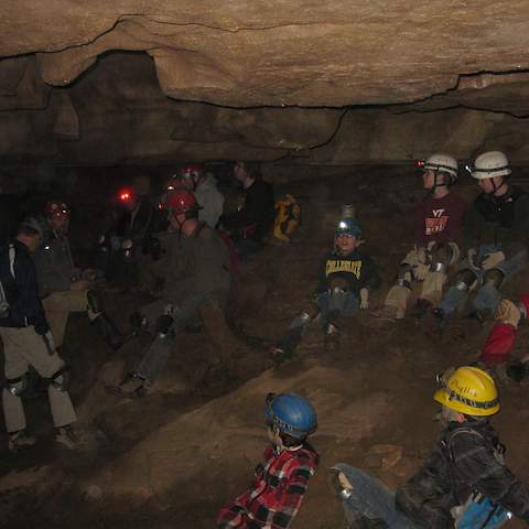 January 2012 Caving Trip - Organ Cave, WV